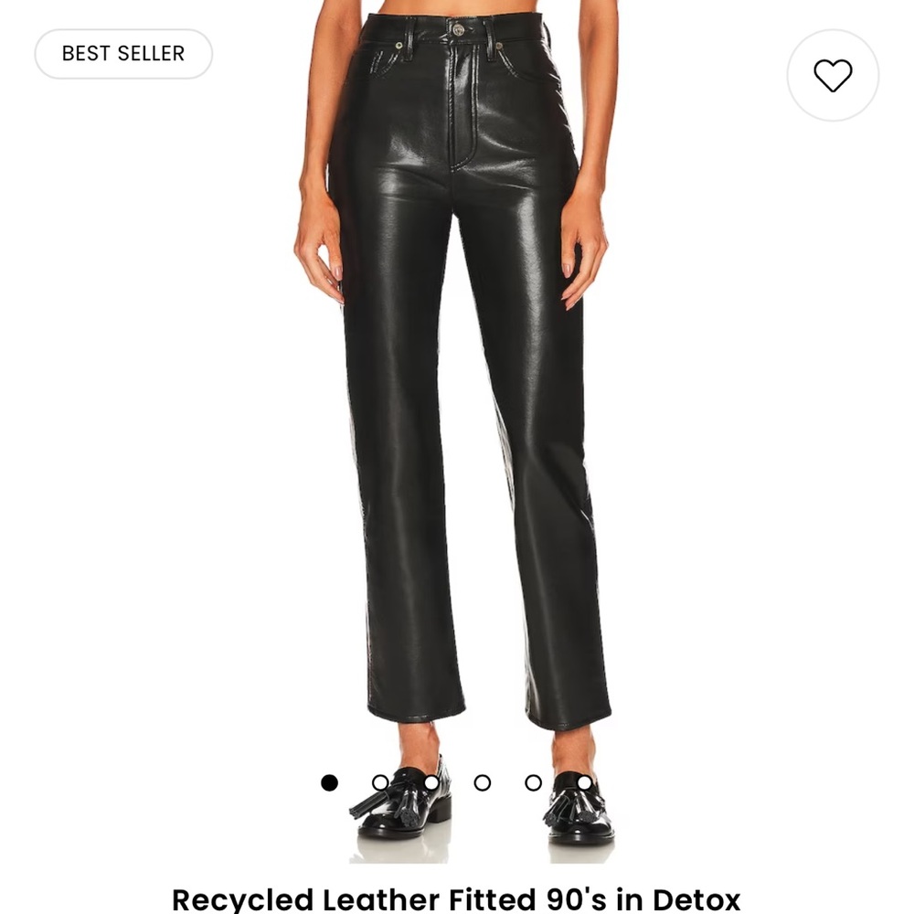 AGOLDE Recycled Leather 90’s Pants
